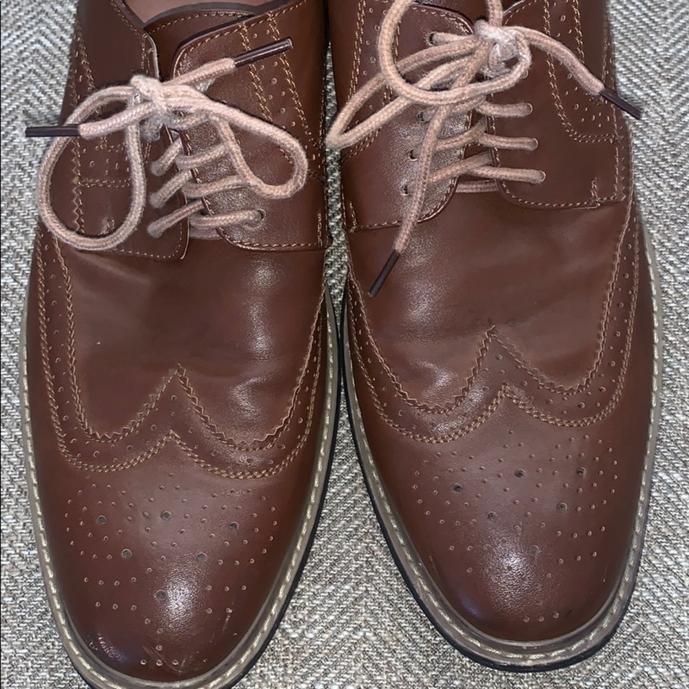 EUC Perry Ellis Portfolio Lace up Shoes Size 12. - Picture 8 of 8